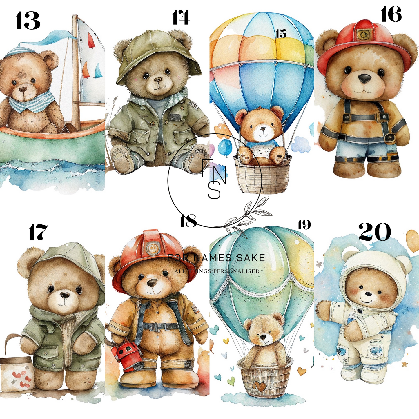 teddy bear storage trug