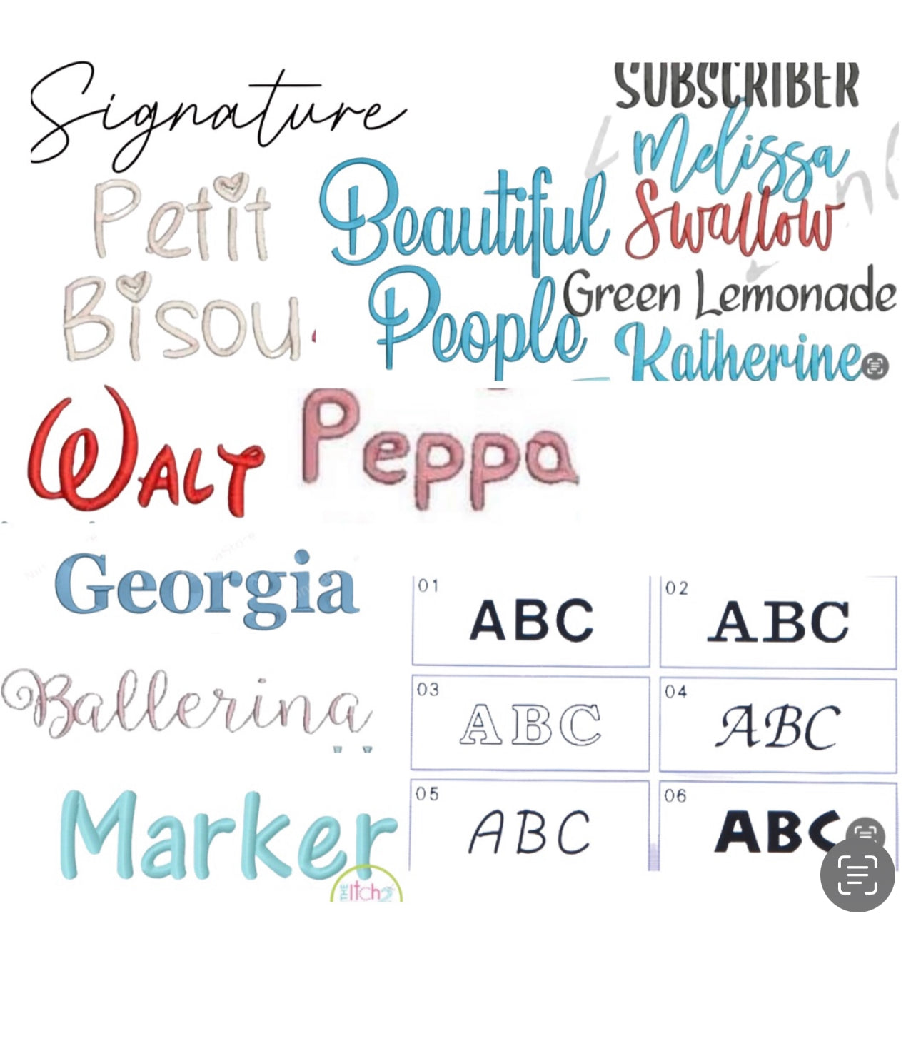 Embroidered Rucksack