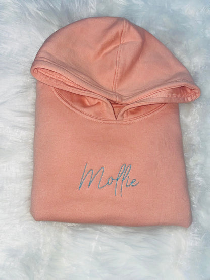 Embroidered hoodie