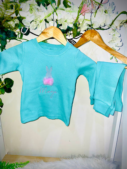 Embroidered Easter Lounge Set