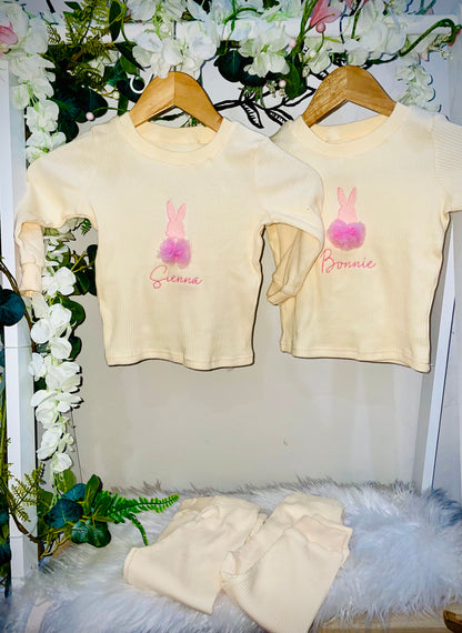 Embroidered Easter Lounge Set