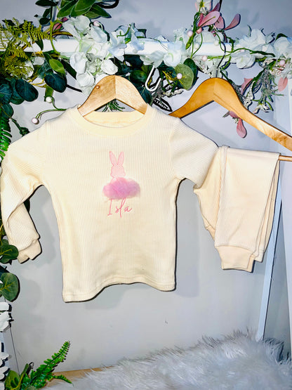 Embroidered Easter Lounge Set